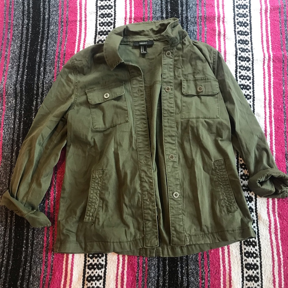 Green jacket
